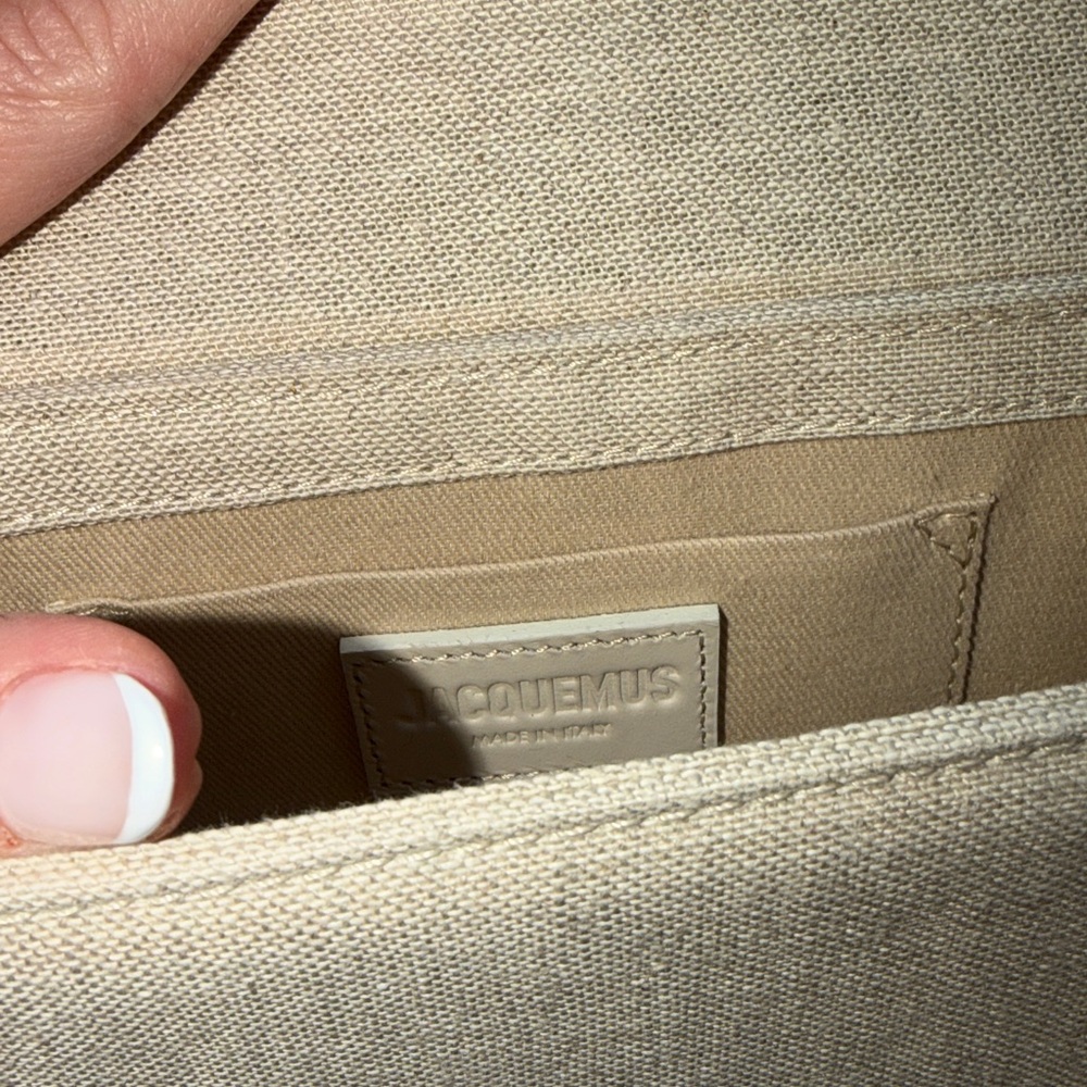 Jacquemus Cream Mini Bag like new 💯 authentic - Picture 8 of 15